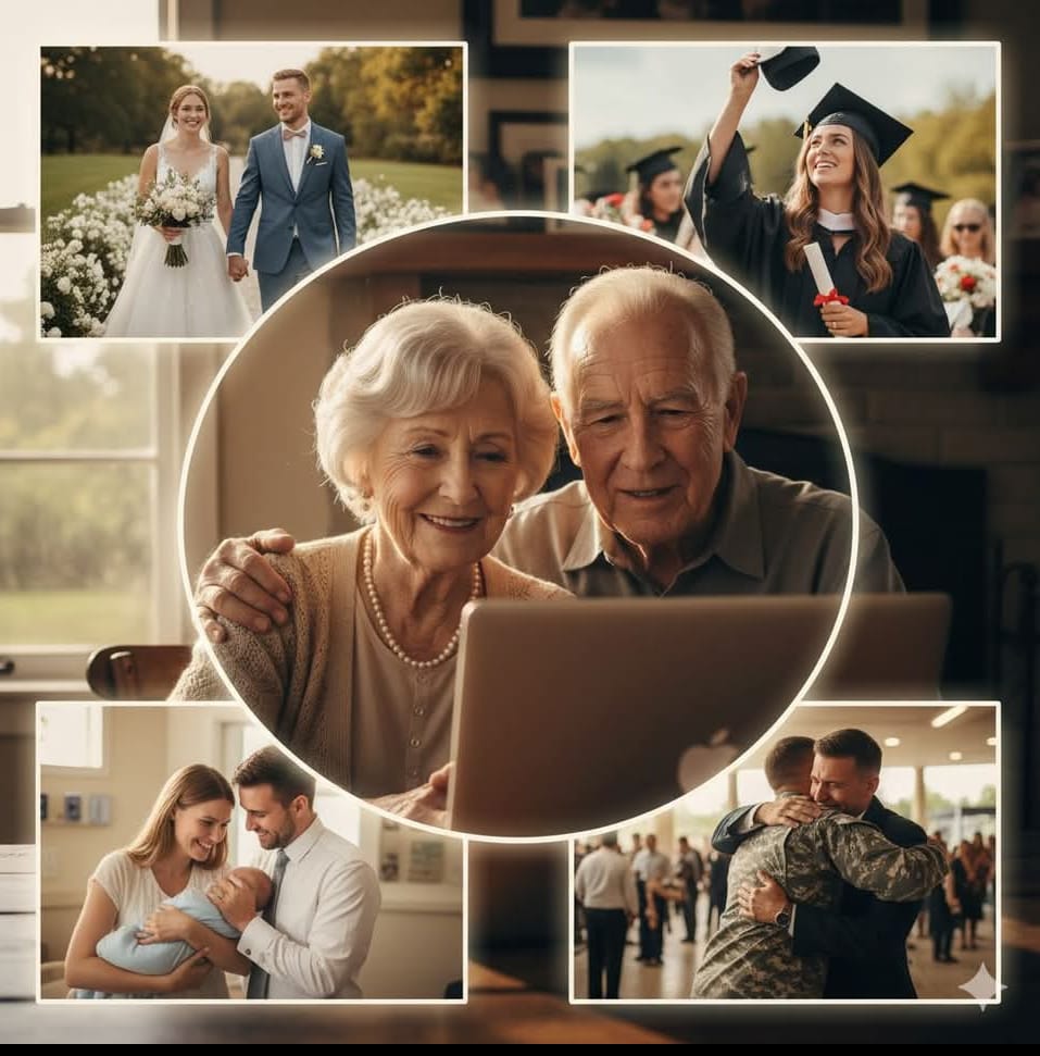 Life's precious moments - wedding, graduation, new baby, family reunion